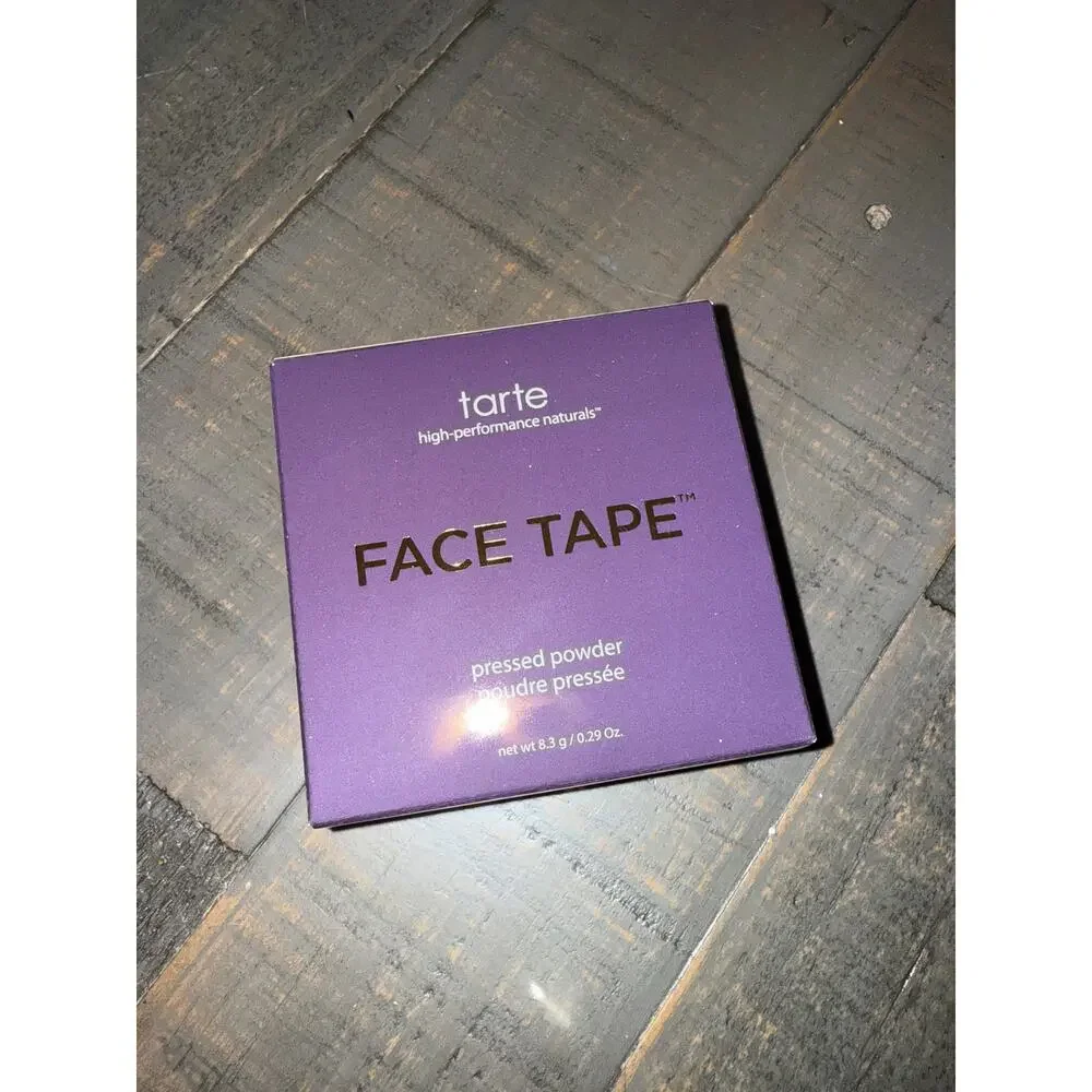 Tarte Face Tape Pressed‎ Powder Foundation 20S Light Sand 0.29oz New in Box